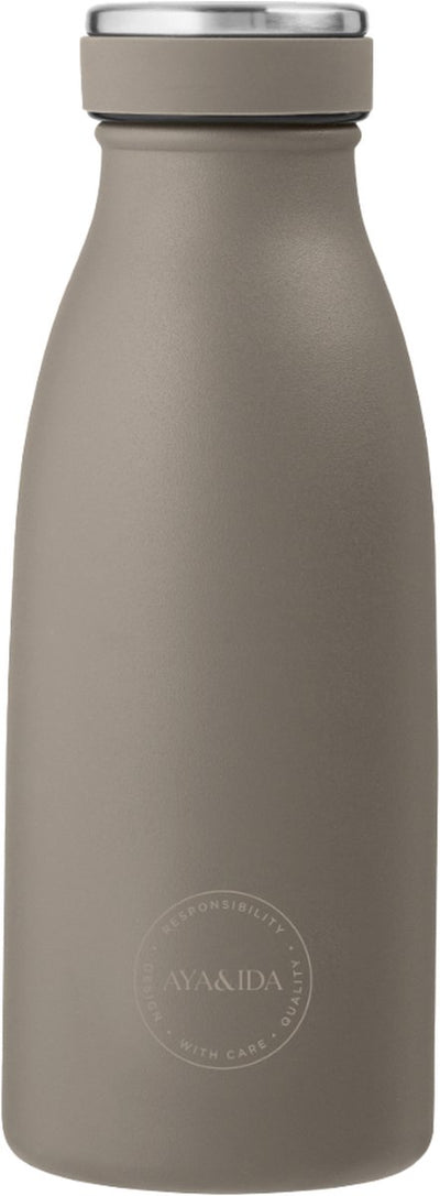 Aya ida - gourde - thermos - bouteille d'eau - 350ml - bois flotté