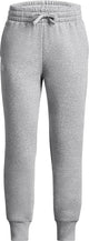 Pantalon de sport unisexe Under Armour UA Rival Fleece Joggers - Gris - Blanc