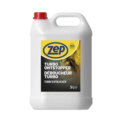 Zep 1073354 - déboucheur turbo 5l | 2 pièces