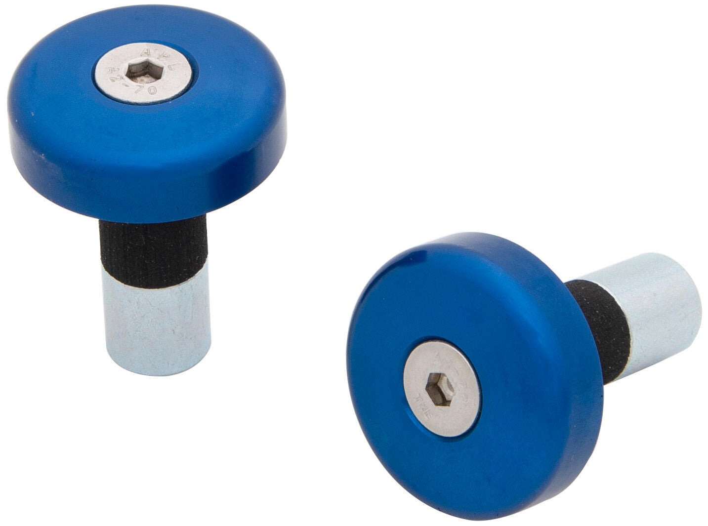 Bouchons de guidon LSL 14 mm Flat ELOX BL