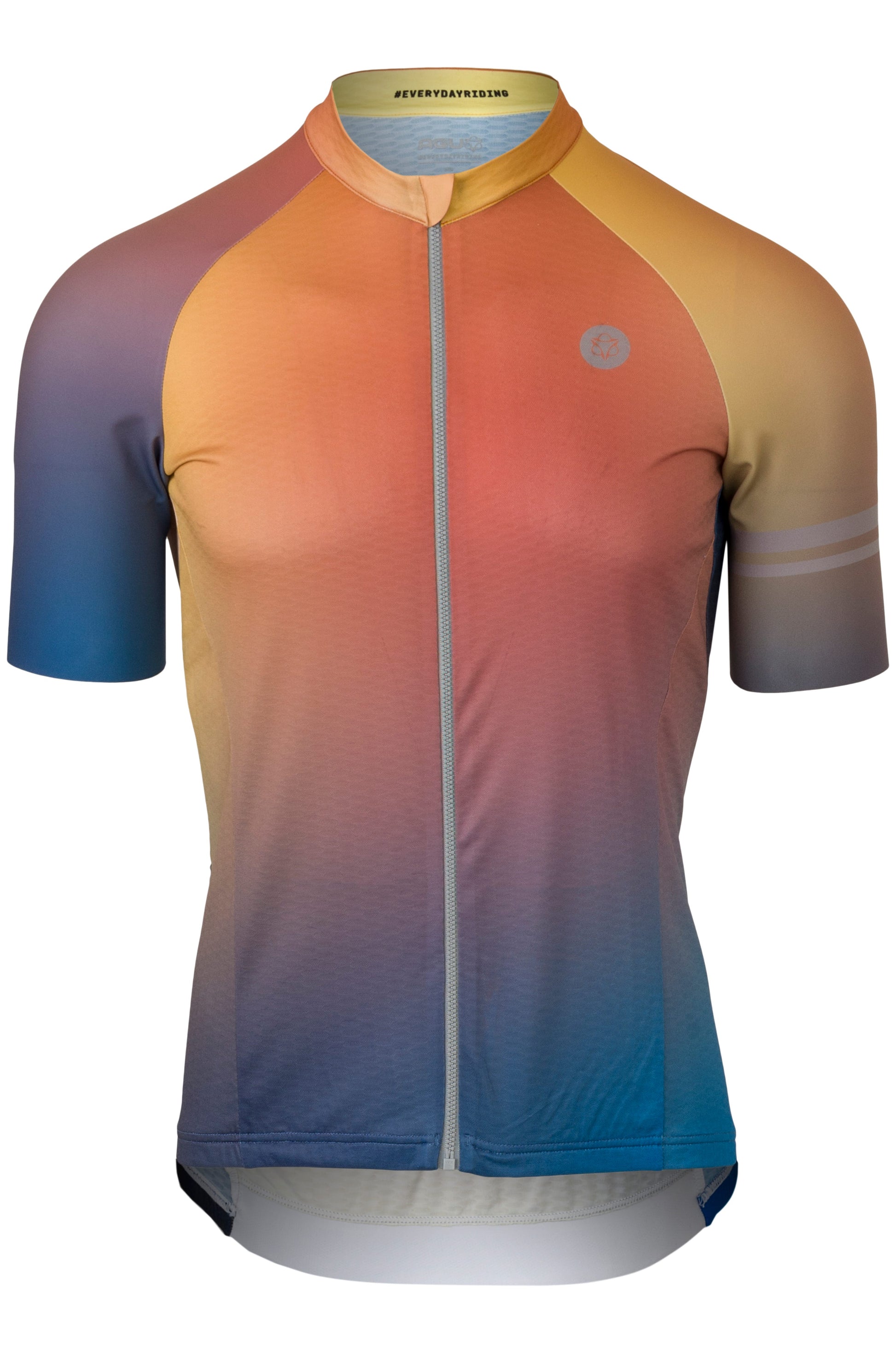 Chemise de cyclisme dégradée performance hommes