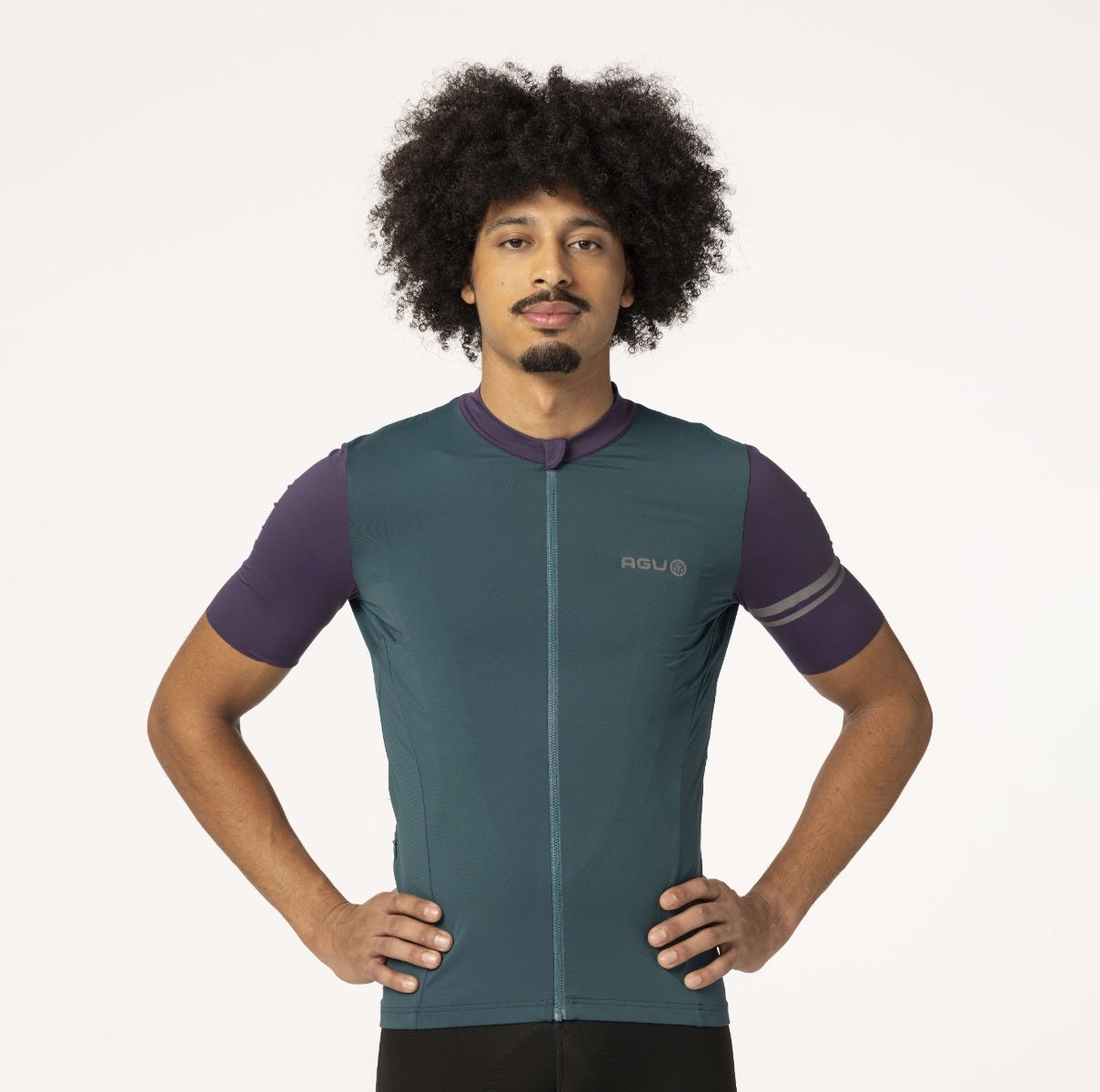 Chemise de cyclisme Colorblock performance hommes