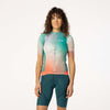 Chemise cycliste dégradée performance femme