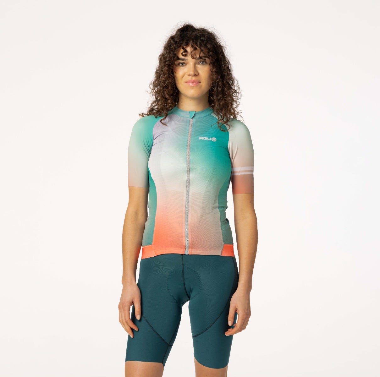 Chemise cycliste dégradée performance femme