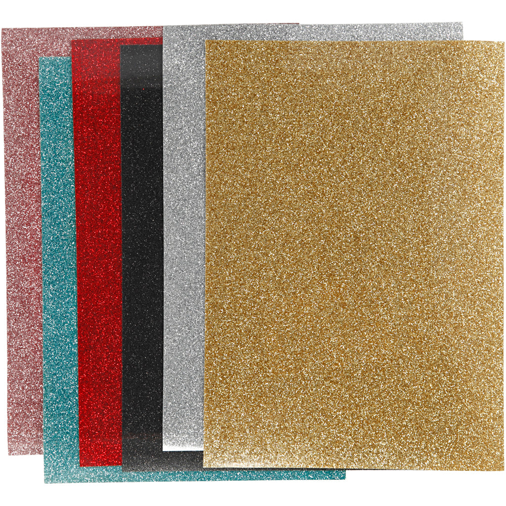 Crétiv Company Stiry Foil Colors, 6 firls