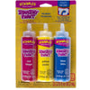 Scribbles • peinture textile 3D squishy 81,3 ml rouge jaune bleu 3 pièces
