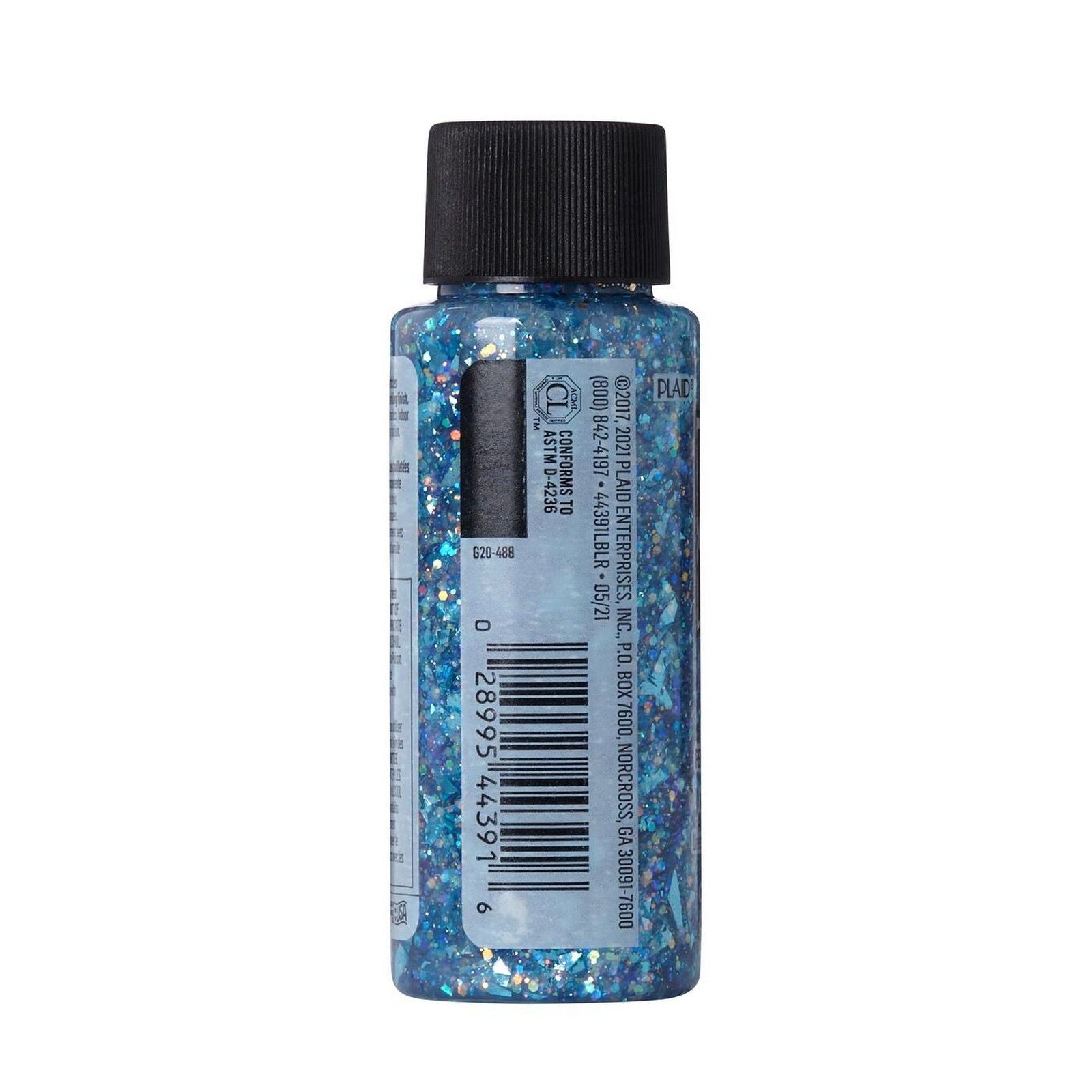 Folkart • peinture acrylique pailletée baie néon 59ml