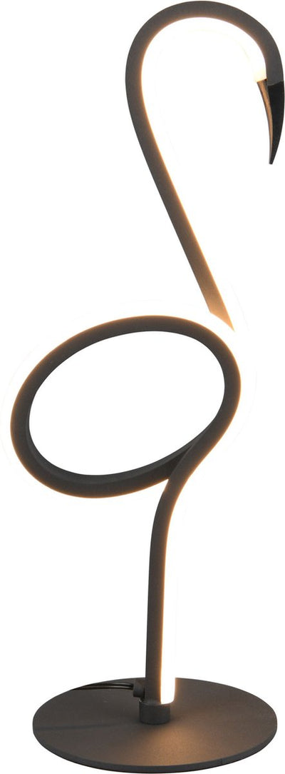 Rl live your light reality ingo - lampe de table - noir mat - incl. 1x smd 6 w - interrupteur à cordon