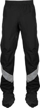 Ralka pantalon de pluie pro imperméable respirant - surchaussure + réflexion - noir - taille l