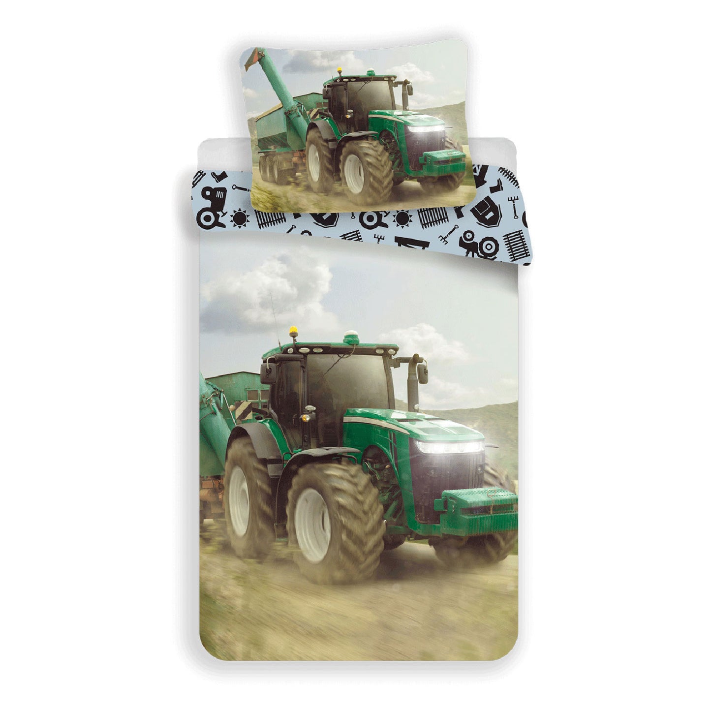 Tracteur de couverture de couette