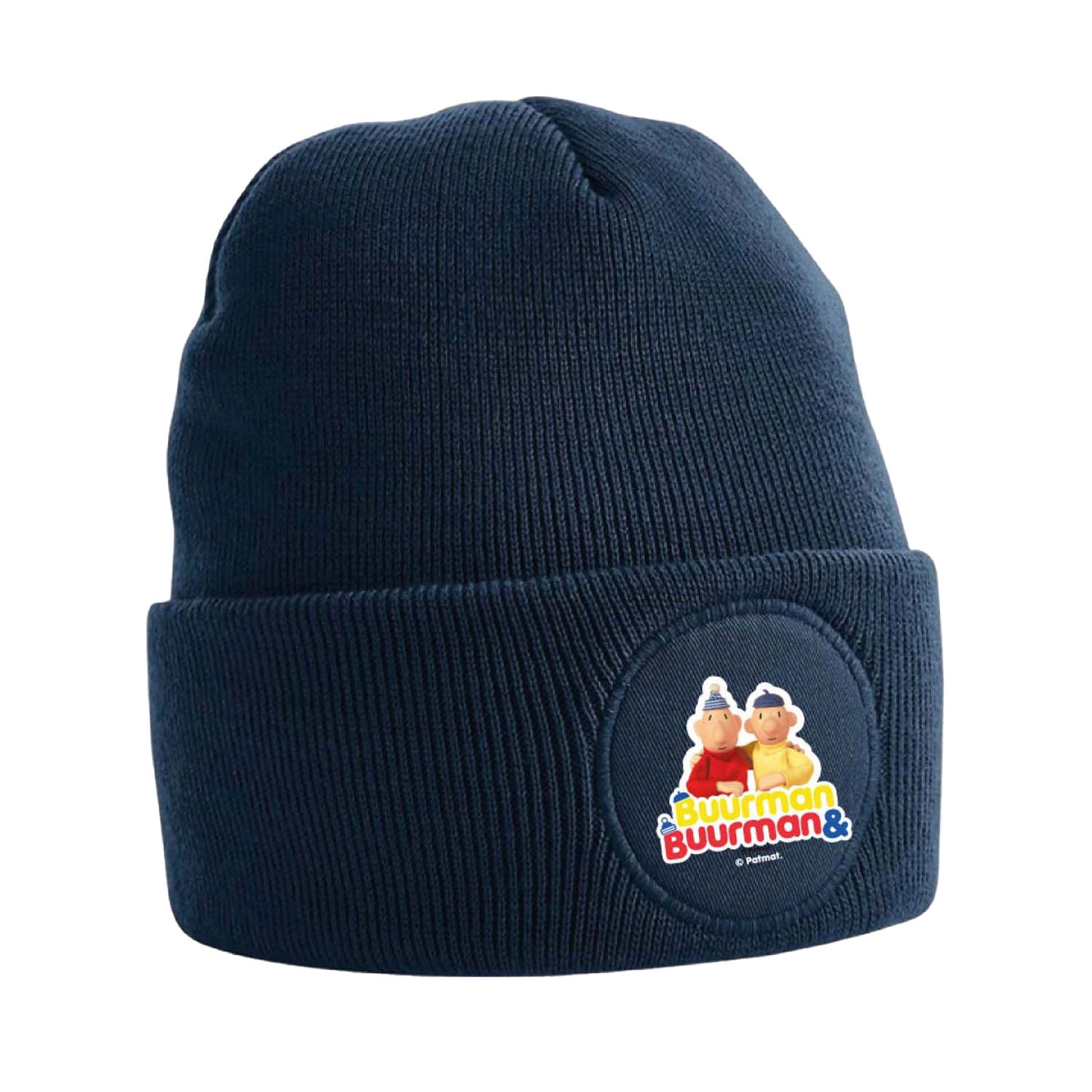 Le voisin et Buurman Muts Logo Marineblauw