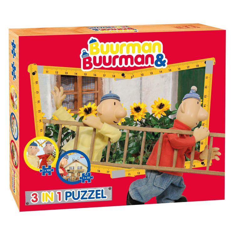 Puzzle voisin et buurman 3in1