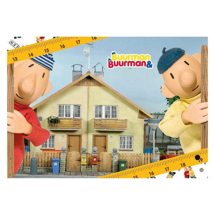 Puzzle voisin et buurman 3in1