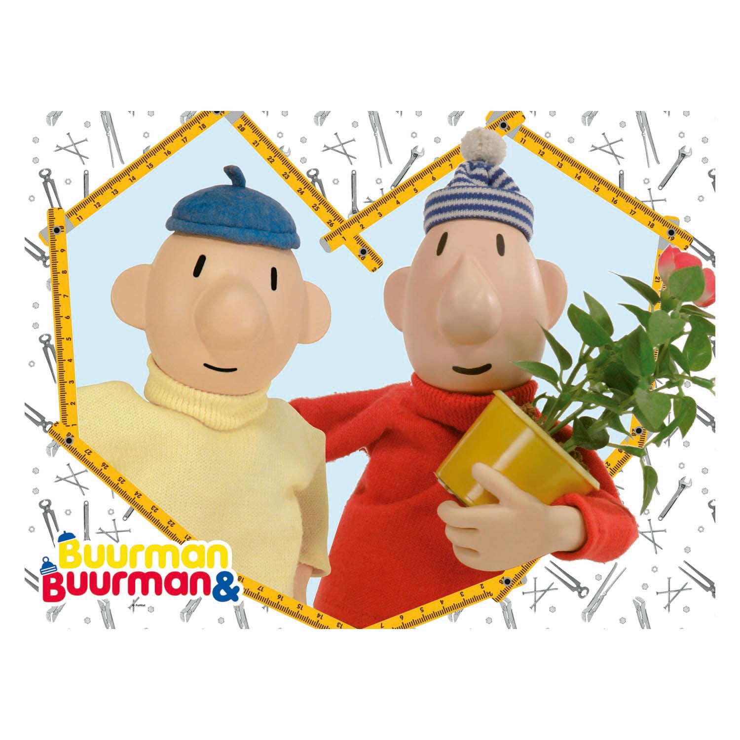 Puzzle voisin et buurman 3in1