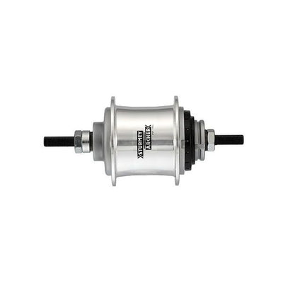 Gear Hub 2 Speed ​​Sturmey Archer A2 HUNUE libre automatique 36 trous - Argent