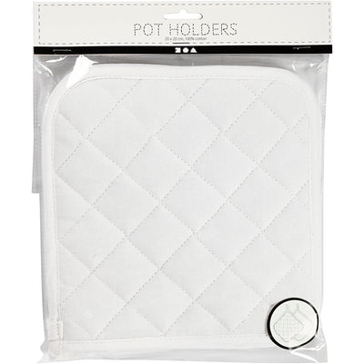 Maniques Creativ Company Blanc 20x20cm, 1 paire
