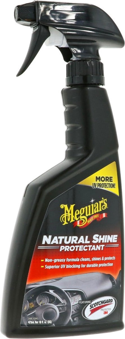 Meguiar's protecteur de brillance naturelle - avec scotchguard - nettoyage intérieur de voiture - nettoyage tableau de bord - 473 ml