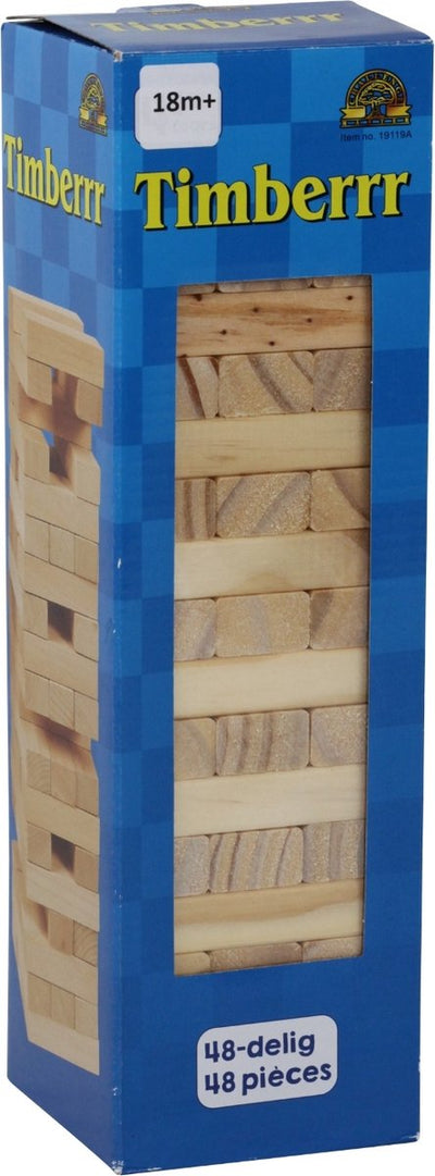 Jeu de la tour tombante de Philos - blocs en bois pour 2 à 6 joueurs - 6+ ans
