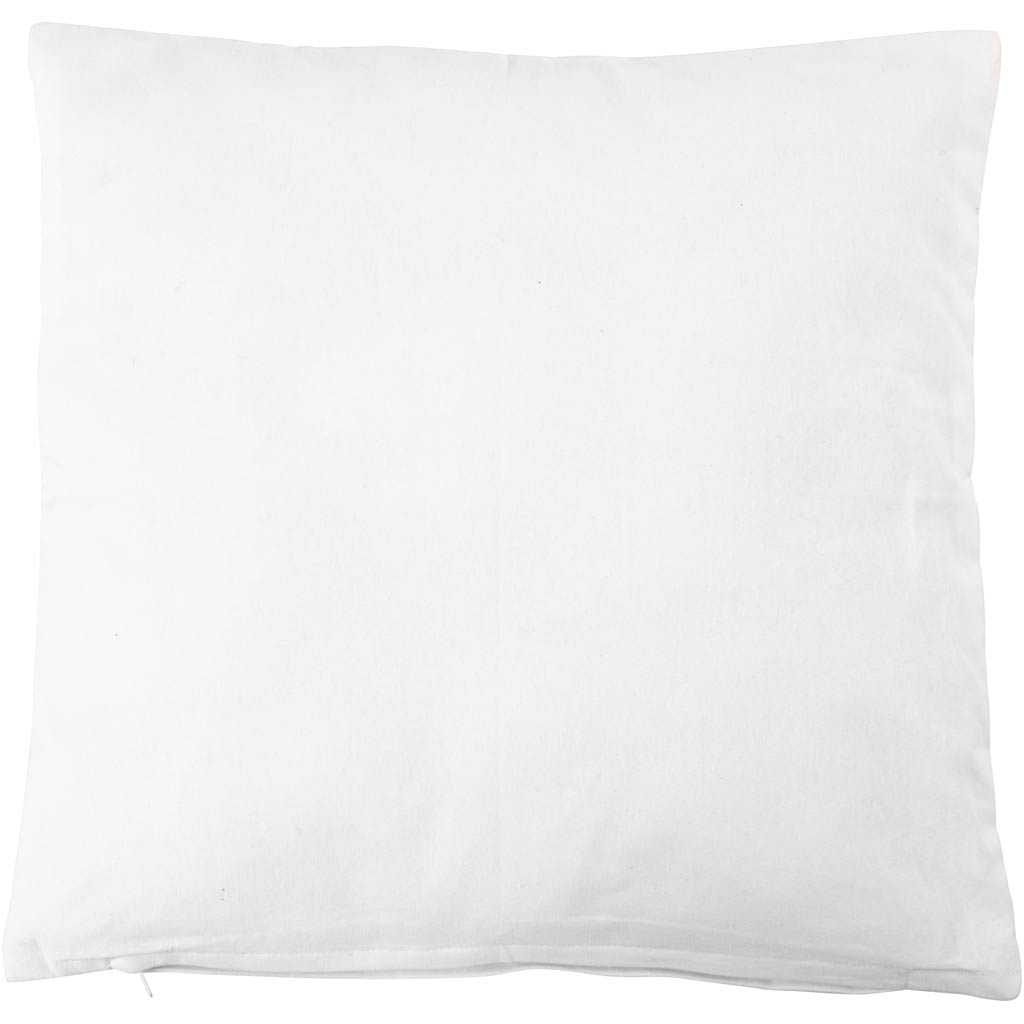 Coussin Creativ company, dim. 40x40 cm, 145 gr, blanc, 1 pièce