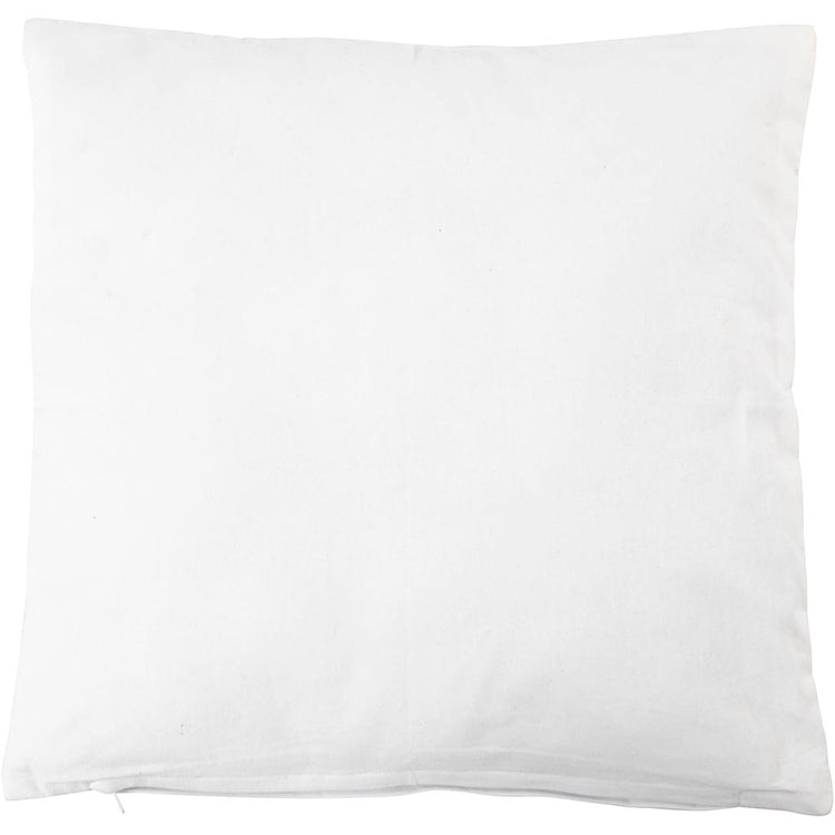 Coussin Creativ company, dim. 40x40 cm, 145 gr, blanc, 1 pièce