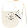 Sac à épaule de la compagnie Creativ Cotton Oyster Shell, 15x14cm
