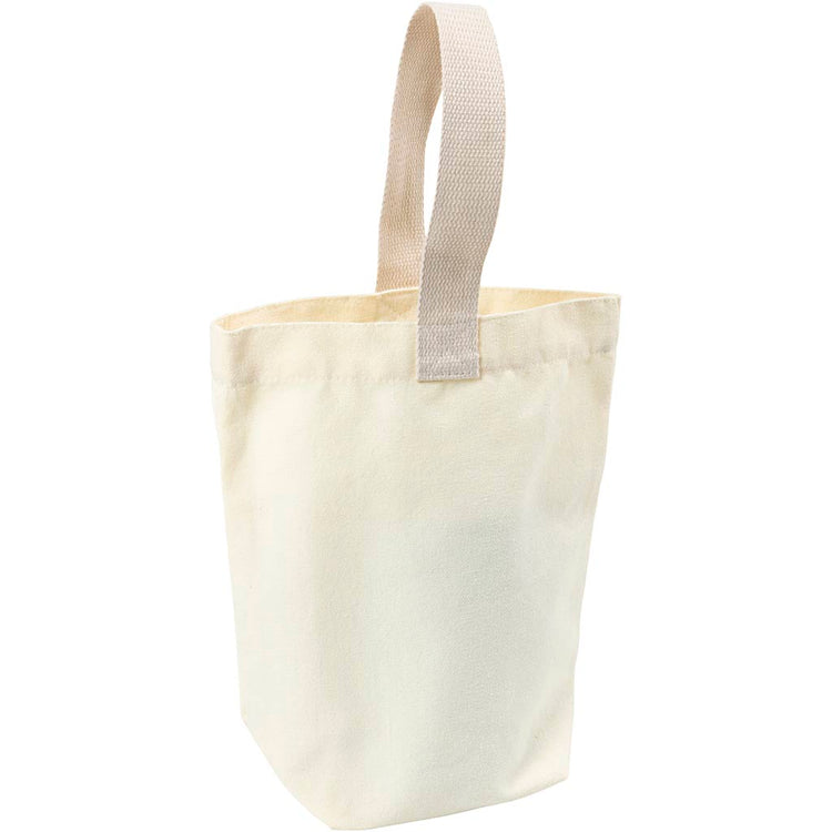 Creativ company petit sac en tissu, h : 26 cm, d : 9,5 cm, l : 23 cm, naturel clair, 1 pièce