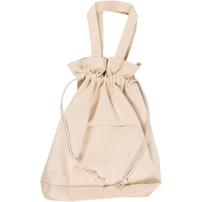 Sac d'entreprise Creativ avec cordon de serrage, h : 40 cm, p : 8 cm, l : 34 cm, naturel clair, 1 pièce