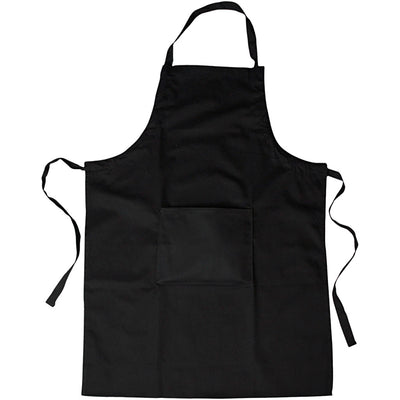 Creativ Company Cotton tablier noir avec boîte, 89x66cm