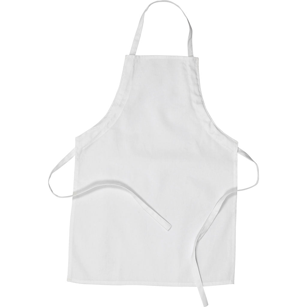 Creativ Company Color votre propre tablier blanc
