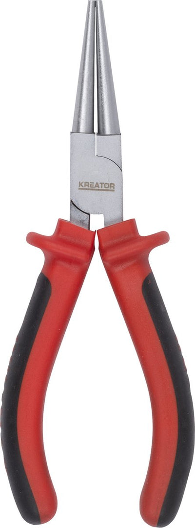 Kreator - outils à main - krt605102 - pince à bec rond - 150 mm, 6 - haute qualité