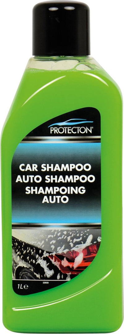 Shampoing auto Protecton - nettoie en profondeur, rapidement et en toute sécurité - élimine la saleté, les dépôts de graisse - pour tous types de peintures - redonne de l'éclat - 1 litre