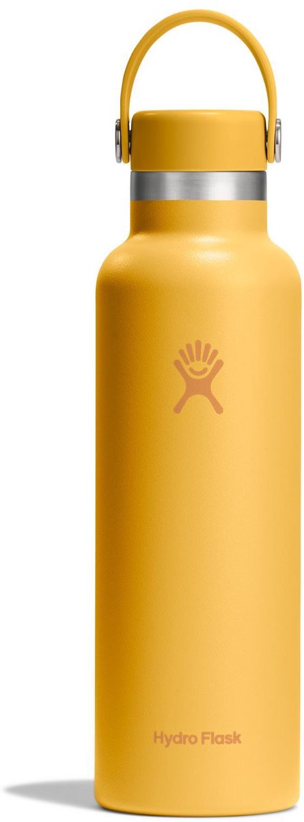 Bouteille à boire à bouchon flexible à bouche standard Hydro Flask (621 ml) - rayon de soleil