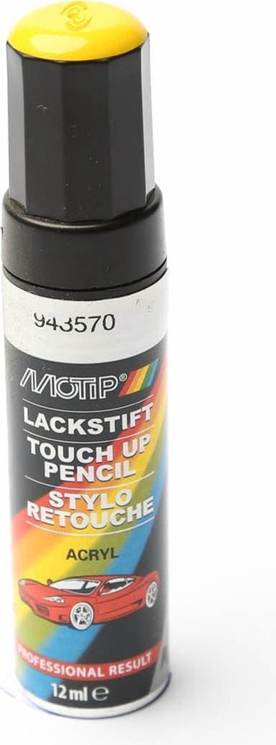 Motip 943570 - stylo peinture automobile - jaune - 12 ml