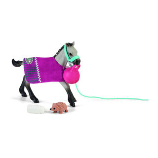 Schleich 42534 Game Pleasage avec poulain