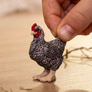 Schleich Farm World Plymouth Rock Chicken 13997