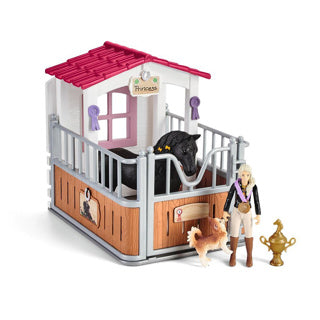 Schleich 42437 box à chevaux avec cheval Princesse Tori