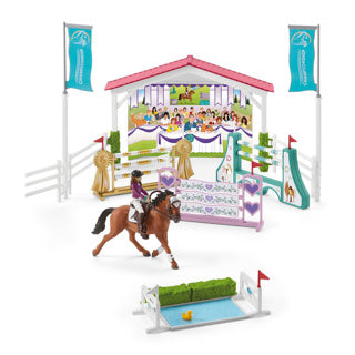Schleich 42440 ferme équestre avec maison et écurie