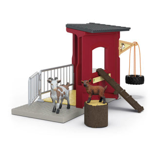 Schleich 42726 Stable de chèvre