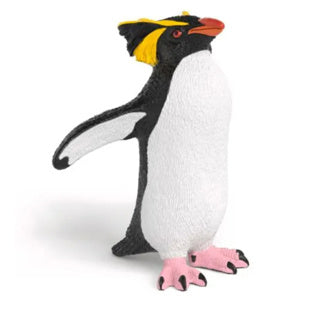 Figurine de jeu de pingouin Schleich, jouet animalier de pingouin sauteur.