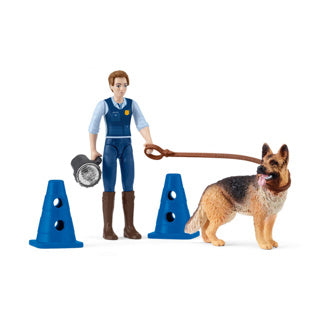 Schleich - opération de police - coffret de jeu avec personnages de la police