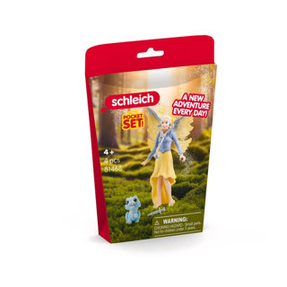 Schleich - soins magiques aux animaux - coffret de jeu avec des animaux magiques