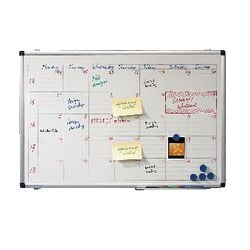 Tableau blanc planificateur hebdomadaire legamaster premium 60x90cm