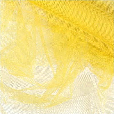 Tulle Creativ company, l: 50 cm, jaune, 5 m 1 rouleau