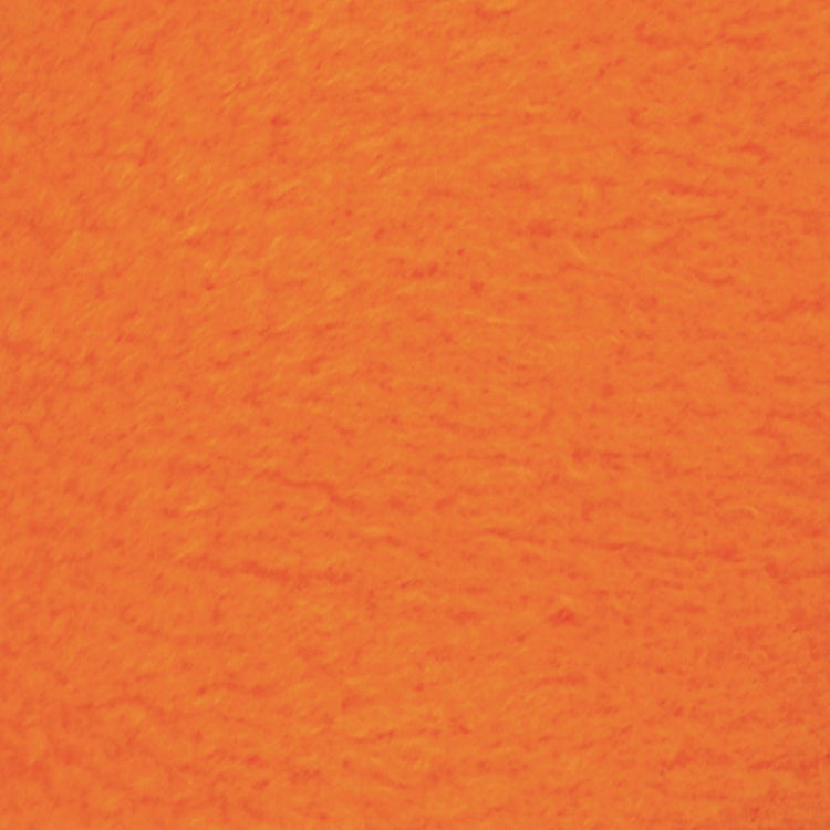 Polaire Creativ company, l: 125 cm, l: 150 cm, 200 g, orange, 1 pièce