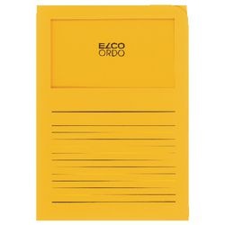 Dossier de tri elco a4 jaune 100 pièces