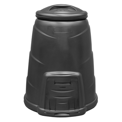 Harcostar 1070887 - Composteur 330l noir | 4 pièces
