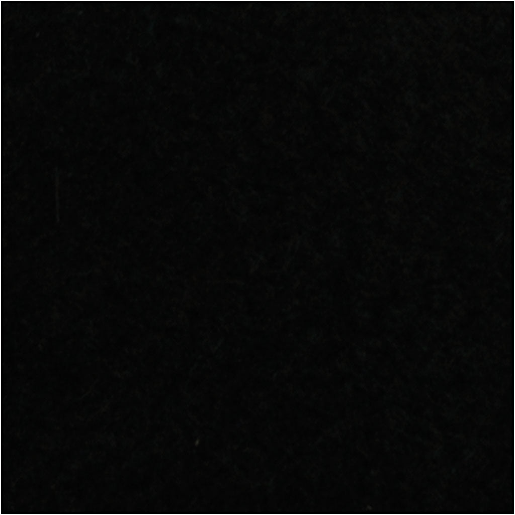 Polaire Creativ company, l: 125 cm, l: 150 cm, 200 g, noir, 1 pièce