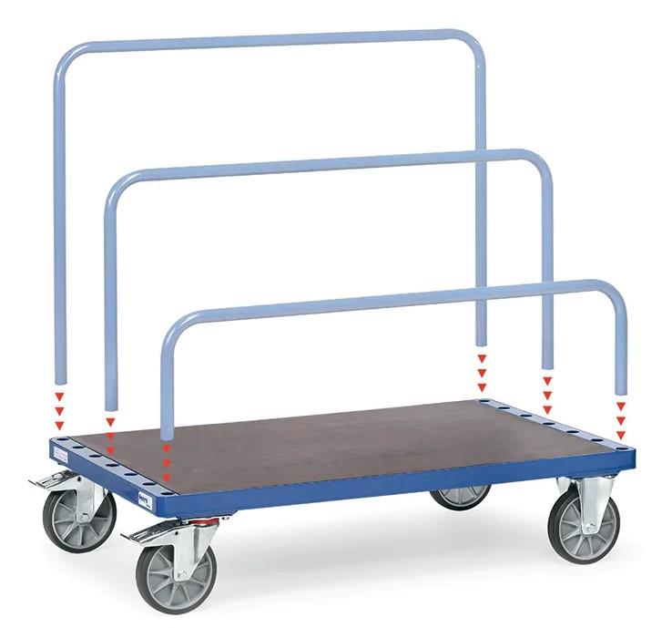 Chariot à assiettes Fetra 1600x800mm - 750kg