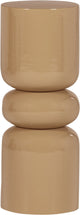 Support pour plantes Woood brava - métal - sable - 77x29x29