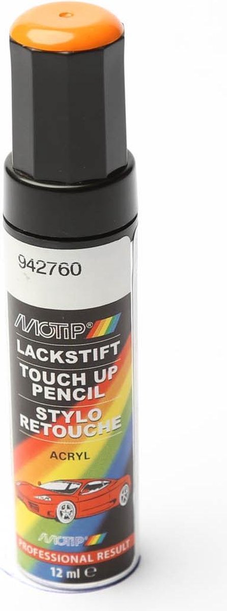 Motip 942760 - stylo peinture automobile - orange - 12 ml